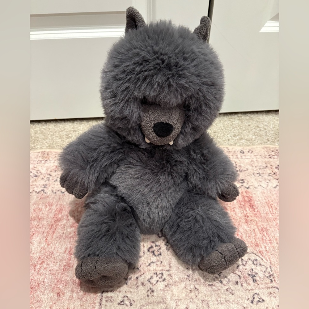 🌸LAST CHANCE CLOSET CLOSING🌸 Wilf Jellycat Gray Werewolf Stuffed Animal